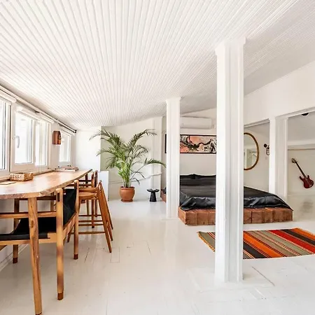 White Near To Istiklal Street With Sea View Lejlighed
